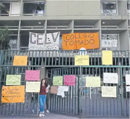  ?? silvana Colombo ?? Ayer fueron 29 las escuelas tomadas