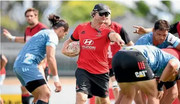  ?? GETTY IMAGES ?? Crusaders head coach Scott Robertson has made it clear his players need to improve their discipline tonight when they take on the Highlander­s in Dunedin.