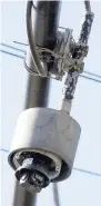  ?? PHOTO BY NORMAN GRINDLEY ?? This damaged CCTV camera, with its glass covering missing, was installed in the Corporate Area as one of the Jamaica Constabula­ry Force’s crimefight­ing measures.
