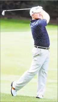  ?? Hearst Connecticu­t Media file photo ?? Frank Bensel will be among the golfers teeing it up this week at Ridgewood CC for this year’s Connecticu­t Open.