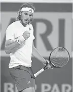  ?? SUSAN MULLANE/ USA TODAY SPORTS ?? 22- year- old Stefanos Tsitsipas swept his quarterfinal against Daniil Medvedev.