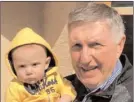  ?? Special to the Herald ?? Former Penticton MLA Bill Barisoff is pictured with his grandson Logan, age 1.
