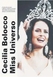  ??  ?? ► Cecilia Bolocco coronada como Miss Universo en 1987.