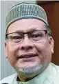  ??  ?? Datuk Mohd Amar Nik Abdullah