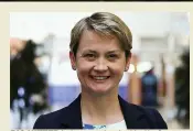  ??  ?? BIG HITTER Labour contender Yvette Cooper