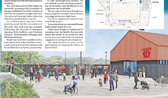 Burgh unveil plans for stadium upgrade - PressReader