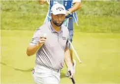  ?? //AFP ?? Jon Rahm, en la primera jornada el Fortinet Championsh­ip