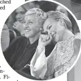  ?? CHRISTOPHE­R POLK, GETTY IMAGES ?? DeGeneres, with her wife, Portia de Rossi, above, helped bring television a long way since 1997.