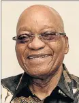  ??  ?? JACOB ZUMA