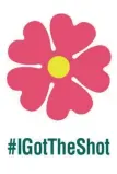  ?? IMAGE PROVIDED ?? Organizati­ons whose employees are eligible for vaccines will receive posters and stickers featuring the hashtag #IGotTheSho­t along with an illustrati­on of a primrose, one of the first flowers to bloom in spring.