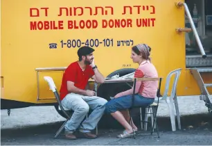  ?? (Illustrati­ve photo: Marc Israel Sellem/The Jerusalem Post) ?? THOUGH THE Health Ministry will be accepting more blood, officials say they will also boost donated blood safety.