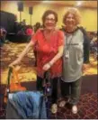  ?? PEG DEGRASSA – DIGITAL FIRST MEDIA ?? Mother and daughter, June Robbins of Media and Gloria Joffe of Broomall stroll through the 2018 Senior Living Expo at Harrah’s Casino & Racetrack in Chester on Friday. Joffee is a Gateway Social Worker at COSA. She and her mother picked up valuable...
