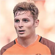  ??  ?? Dundee United midfielder Fraser Fyvie.