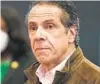  ?? SETH WENIG AP ?? New York Gov. Andrew Cuomo on Saturday denied new claims of sexual harassment.