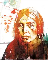  ??  ?? Scalped #13 “I used rich colour and textures,” Jock says of his cover for crime-western Scalped, “to try and get across some of the depth and history of the Native American roots.”