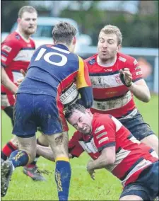  ?? Pictures: Gary Browne FM4980346 Buy this picture from kentonline.co.uk ?? Maidstone forced on the defensive against Chobham