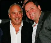  ?? ?? Clash: Philip Green and Mike Ashley