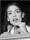  ?? SG THE ASSOCIATED PRESS ?? Alexandria Ocasio-Cortez, 29, is Latina and the youngest woman ever elected to Congress.