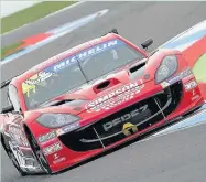  ?? Paul Horton ?? Seb Perez in action at Rockingham