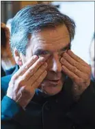  ??  ?? François Fillon, en novembre 2016.