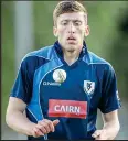  ??  ?? TOP GEAR: Ireland fast bowler Peter Chase in action for Leinster Lightning, who have announced a new sponsorshi­p deal with Cairn Homes.