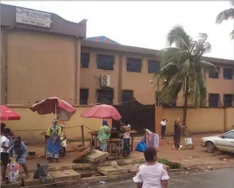  ??  ?? The front view of CAC Agbala Itura, Ile-Epo, Oke-Odo, Lagos