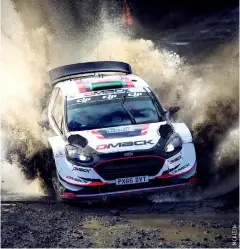  ??  ?? Sights and sounds of Rally GB 2017 have fired enthusiasm of reader Foden