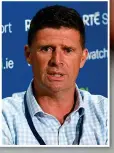  ??  ?? TAKING CHARGE: Stephen Kenny (main) will be given time to fit into the Ireland job, says Niall Quinn (above)