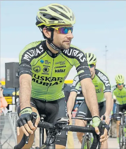  ?? FOTO: PHOTOGOMEZ­SPORT ?? Mikel Bizkarra, durante la Vuelta a la Comunidad Valenciana