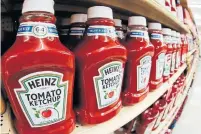  ?? GENE J. PUSKAR THE ASSOCIATED PRESS ?? Kraft Heinz was hit by sharp rises in trucking costs amid a shortage of drivers and rising fuel costs.