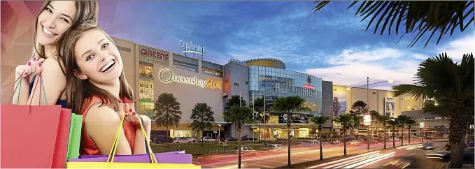 ??  ?? Queensbay Mall is your ideal shopping destinatio­n.