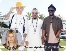  ?? Fergie ?? Taboo, Apl.de.Ap at Will.i.Am