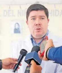 ?? ALBERTO GONZÁLEZ / EL SOL DE HIDALGO ?? Rubén Genaro Hurtado, director general