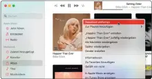  ?? ?? In Musik kannst du Downloads von itunes oder Apple Music entfernen, ohne die Titel aus der Mediathek zu löschen.