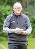  ?? Foto: Lenuweit ?? Mindelheim­s Trainer Marco Henneberg rechnet mit einem Sieg.