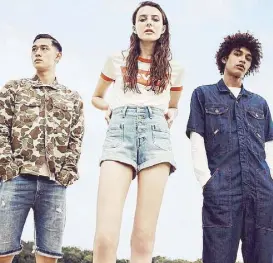  ??  ?? The Levi’s Orange Tab collection caters to the non-conformist­s who use fashion individual­ism to break away from the mainstream and the mundane.