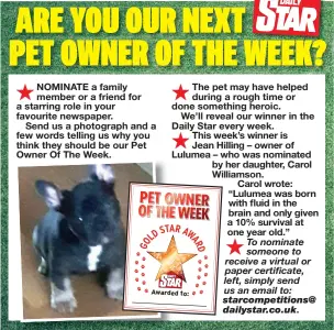  ??  ?? starcompet­itions@ dailystar.co.uk.