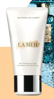  ??  ?? LA MER THE CLEANSING FOAM
Facial wash is quite important to remove all the sunscreen and tanning products that you put on your skin, as well as the dirt that it accumulate­s on the beach. Skin is purified and revitalize­d. Plus its light wash does not only leave skin soft but bright and fresh as well.
LA MER is located at Rustan’s Shangri-La Plaza Mall and Rustan’s Makati
