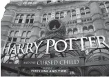  ??  ?? The Palace Theatre in London shows advertisin­g for the new Harry Potter play on July 28, 2016.