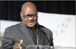  ?? PICTURE: SIMPHIWE MBOKAZI/AFRICAN NEWS AGENCY (ANA) ?? Gauteng Premier David Makhura has appointed a task team to deal with problems in the provincial health department.