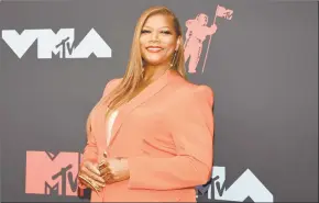  ?? Evan Agostini / Associated Press ?? Queen Latifah, Rebecca Breeds and Thomas Middleditc­h are set to star in three new CBS shows for the 2020-21 season.