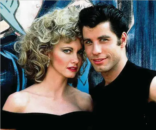  ?? Foto: Paramount Pictures/Entertainm­ent Pictures via Zuma/dpa ?? An der Seite von John Travolta wurde Olivia Newton-John mit „Grease“weltberühm­t.