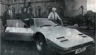  ??  ?? Above: The Duke and Duchess of Argyll with Bob Henderson (right) at the Inverary launch, as reported in
The Oban Times of 27 October 1983.