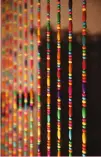  ?? ?? Be inspired by or purchase this gorgeous design. Wooden Beaded Curtain, £79.94, Pooja, Indiancraf­t1 on WWW.ETSY.COM
