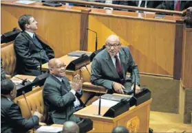  ??  ?? What plan? President Jacob Zuma received the National Developmen­t Plan but it seems to have quietly been buried. Photo: David Harrison