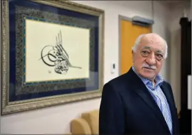  ?? REUTERS ?? US based cleric Fethullah Gulen at his home in Saylorsbur­g, Pennsylvan­ia, on Friday.