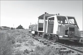  ?? Photo courtesy of Galt Historic Railway Park ?? The Galt Historic Railway Park will be offering its two final “Ticket to Ride” events for the summer on Aug. 18 and Aug. 24. Visitors can learn more about local railway history and experience it in a more immediate way with authentic speeder car (pictured) rides through the countrysid­e.