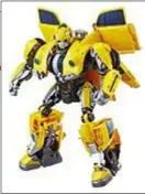  ??  ?? Bumblebee è il robot protagonis­ta dell’omonimo film nelle sale durante le feste natalizie. Il nome corrispond­e in italiano al bombo, insetto simile all’ape.