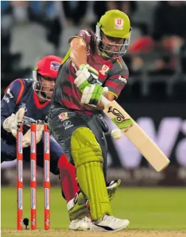  ?? Picture: Gallo Images ?? SUBLIME. Tshwane Spartans opener Dean Elgar led from the front as they beat the Jozi Stars in their Mzansi Super League match in Centurion yesterday.