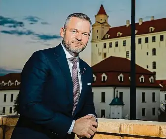  ?? FOTO PROFIMEDIA ?? Další slovenský prezident?
Peter Pellegrini chce kandidatur­u oficiálně oznámit 19. ledna.